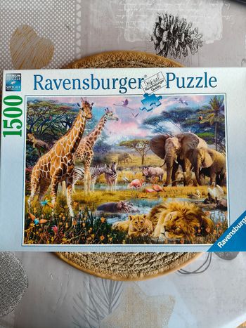 Puzzle 1500 pièces Savane 