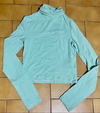 Crop top verte sauge s Jennyfer