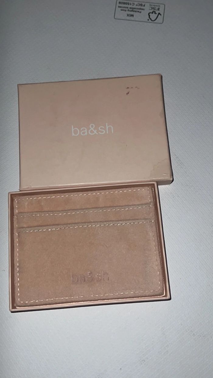 Porte carte rose ba&sh - photo numéro 2