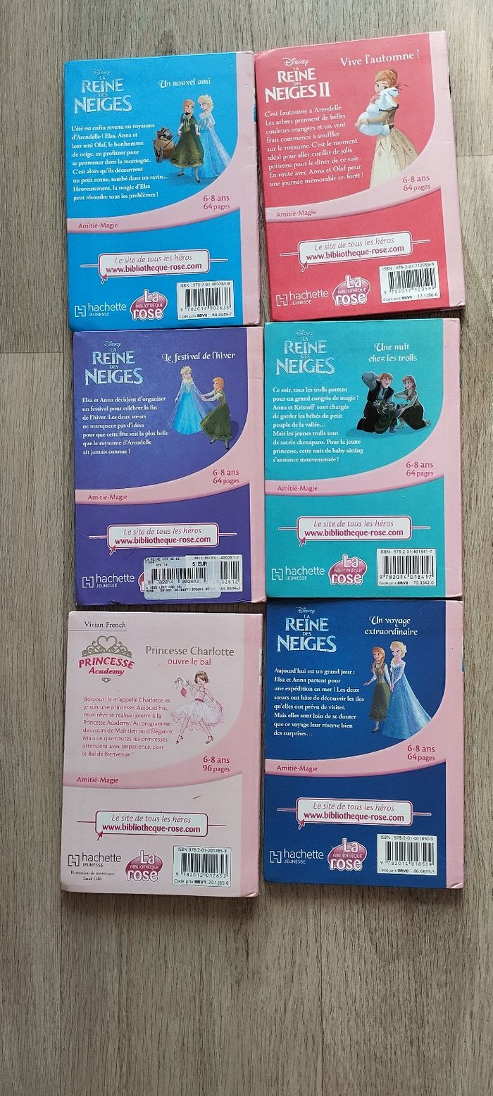 Lot livres la reine des neiges - photo numéro 7