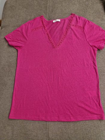 Tee shirt rose L