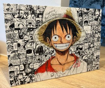 Displate Luffy One Piece