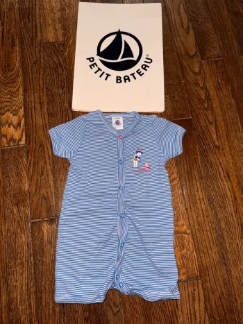 Barboteuse petit bateau  3 mois