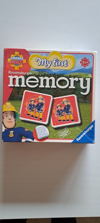 Jeu memory Sam le pompier