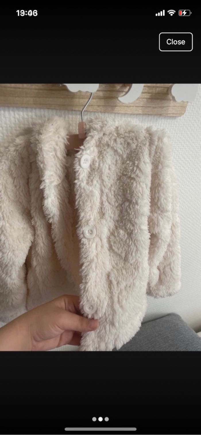 sweat à capuche en peluche pour fille - photo numéro 2