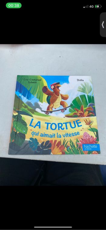Livre la tortue qui aimait la vitesse