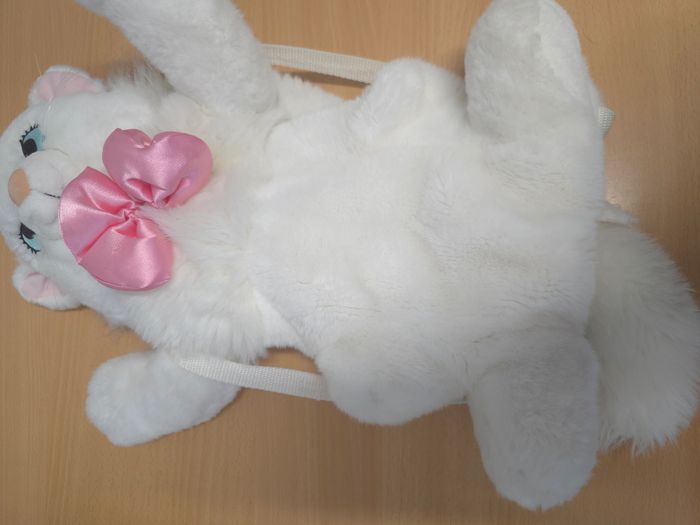 Peluche Sac / Bag Plush Disney Les Aristochats Marie The Aristocats Vintage - photo numéro 5