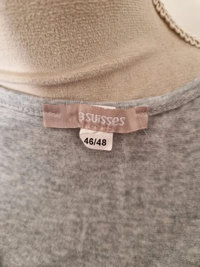 Débardeur gris 3 suisses taille 46 - photo numéro 3