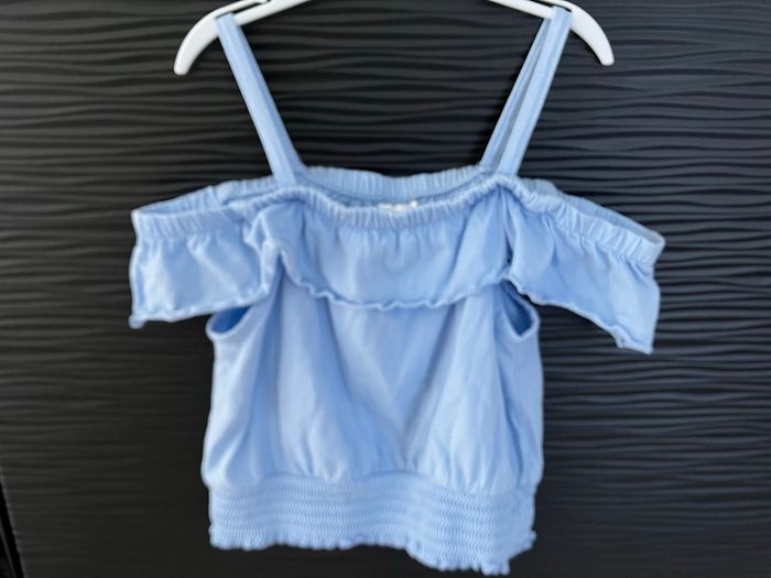 Débardeur bleu ciel C&A 8 ans - photo numéro 2