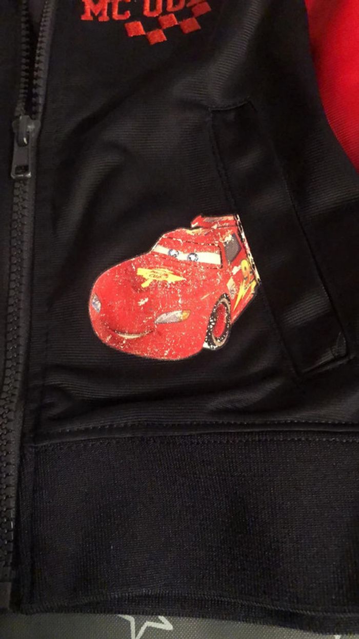 Veste flash mc queen cars 4-5 ans - photo numéro 2