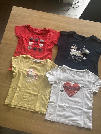 Lots tee shirts 5 ans