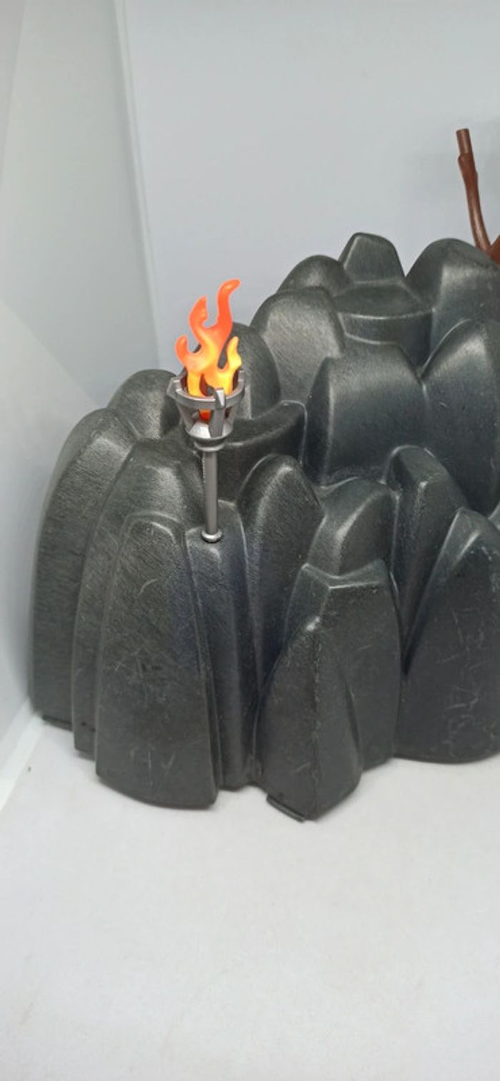 Décor paysage scène avec grotte et sorcière playmobil - photo numéro 12