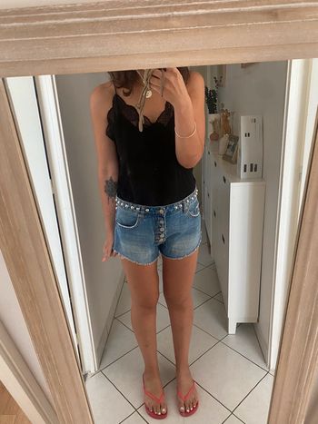 Short en jean