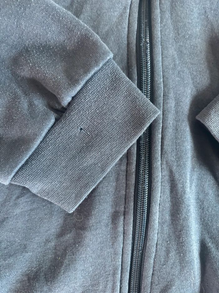 Veste manche longue bleu marine à rayure blanche et rouge Umbro xl - photo numéro 9