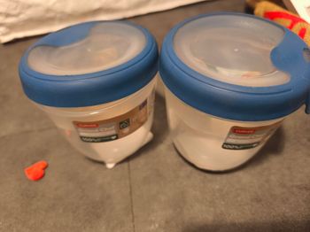 Lot de 2 boite tupperware