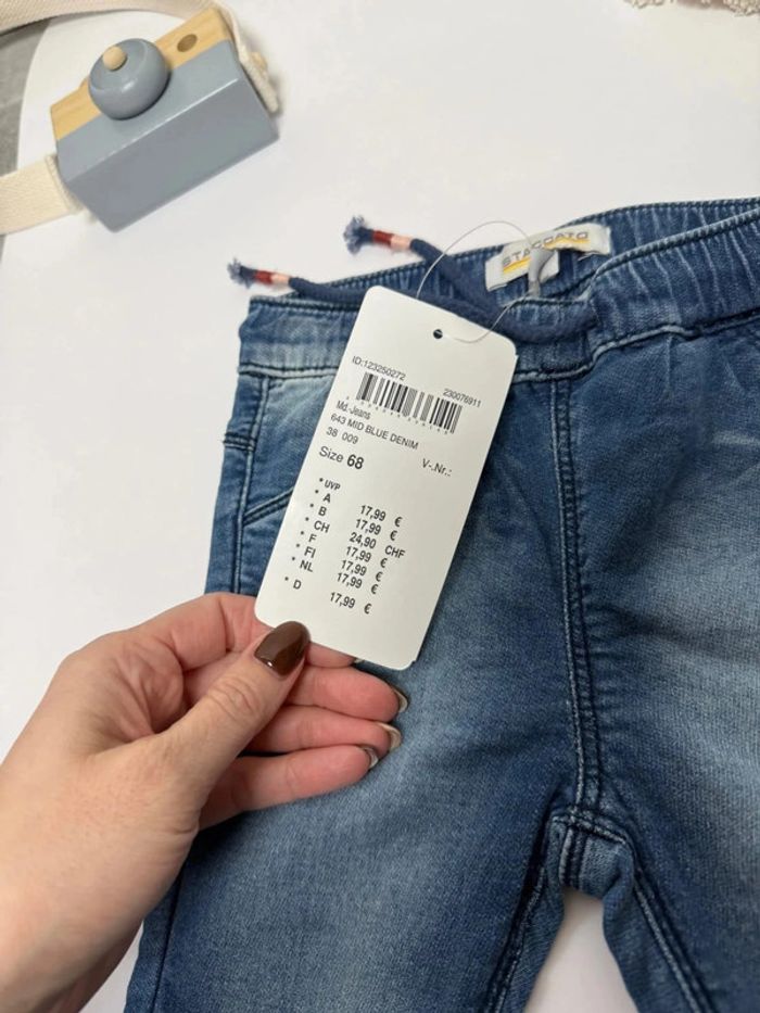 Jeans Staccato fille 6 mois 68 cm neuf avec étiquette - photo numéro 2