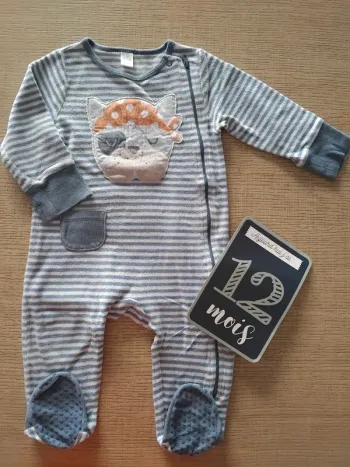 Pyjama 12 mois / 80 cm