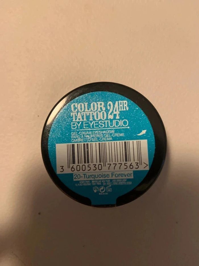 Ombre à Paupières Crème Color Tattoo 24 H de Maybelline - photo numéro 2