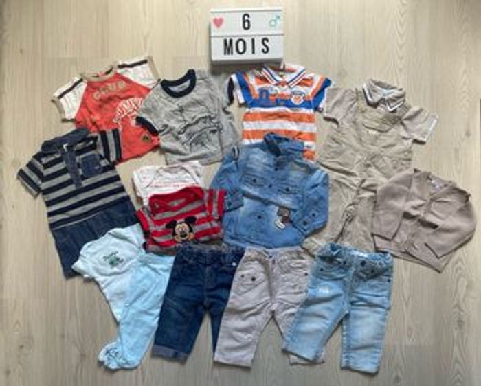 Lot été 6 mois garçon
