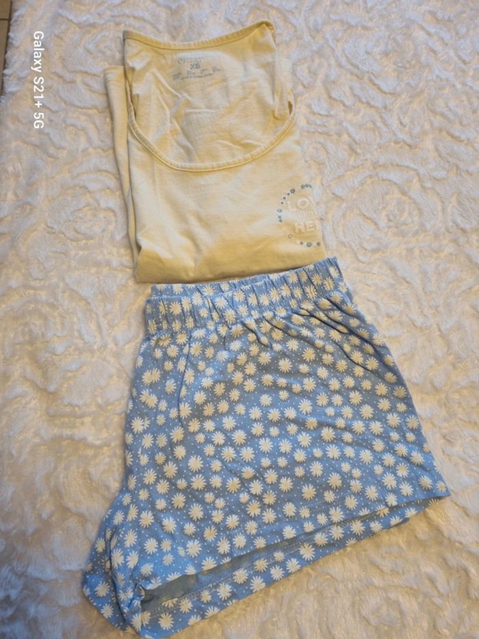Pyjama short Primark taille XS - photo numéro 5