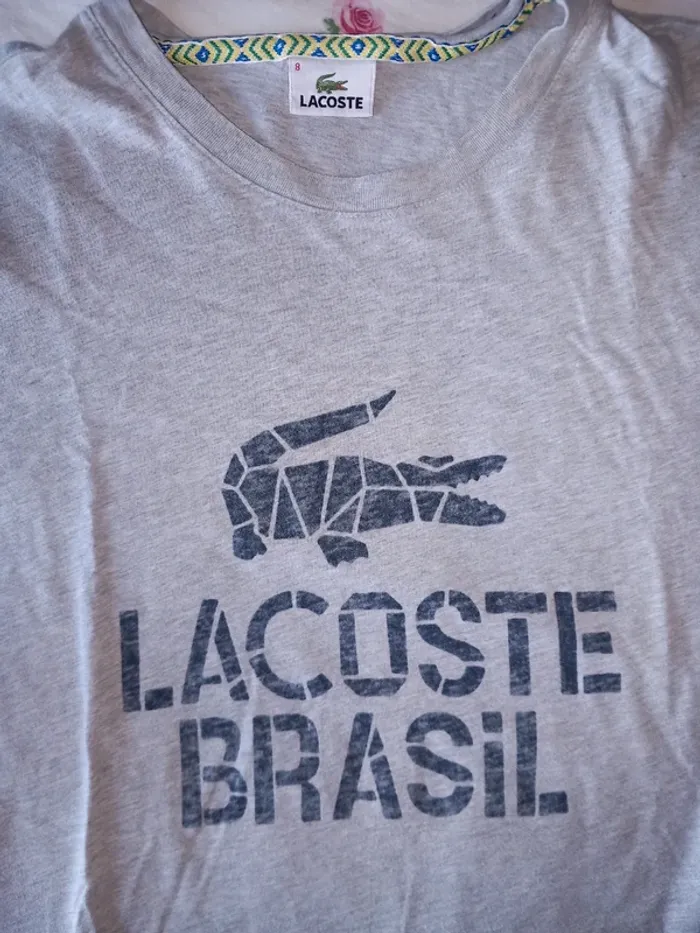 T-shirt lacoste brazil
