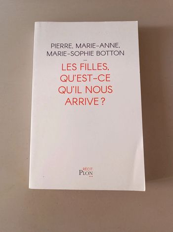 Les filles qu'est-ce qu'il nous arrive ? Pierre, marianne, Marie-Sophie botton