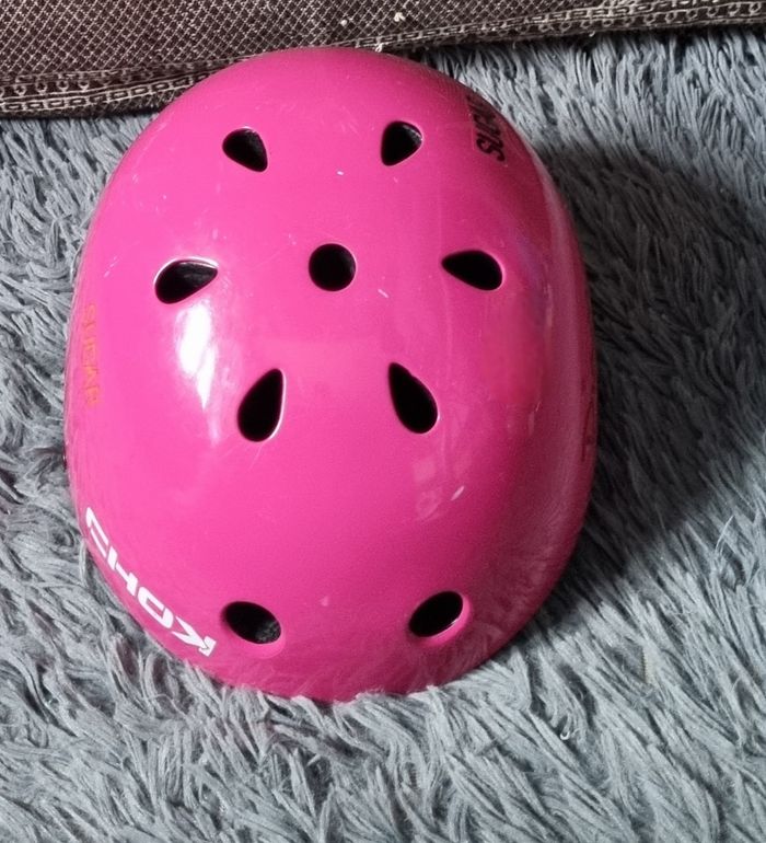 Casque de protection fuchsia Chok taille M (vélo,skate,roller) - photo numéro 4