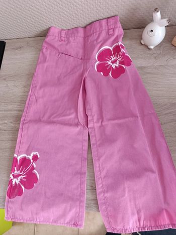 Pantalon fleur fille 2 ans