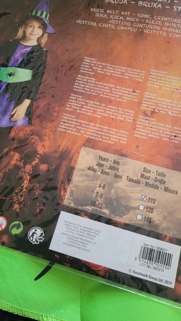 Deguisement 4 6 ans - photo numéro 2