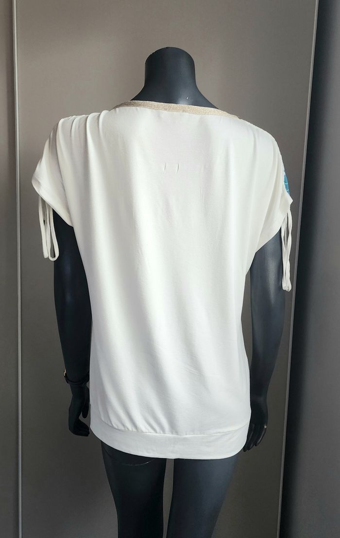 T-shirt fluide femme, taille S/M - photo numéro 4