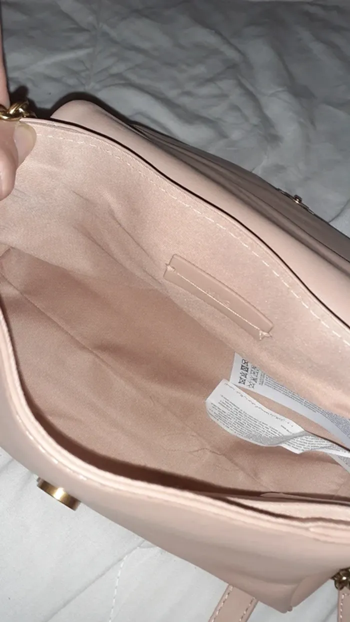 Sac mango rose poudré - photo numéro 9