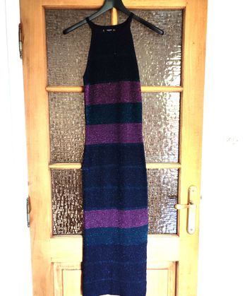 Robe longue de soirée Mango