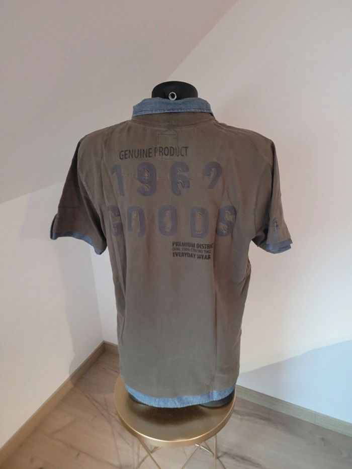 Polo kaki homme - photo numéro 2