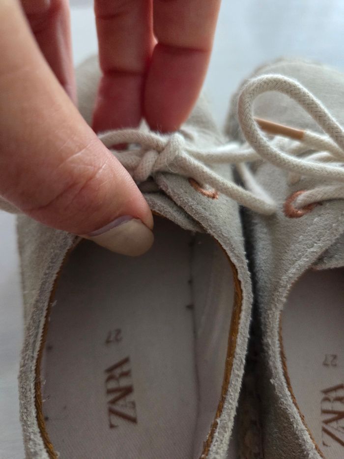 Espadrilles cuir Zara - photo numéro 4