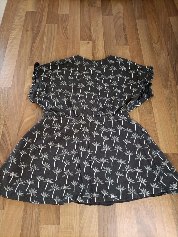 Robe grise blanche 4 ans Kiabi - photo numéro 5