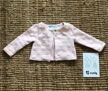 Veste rose pâle Obaïbi