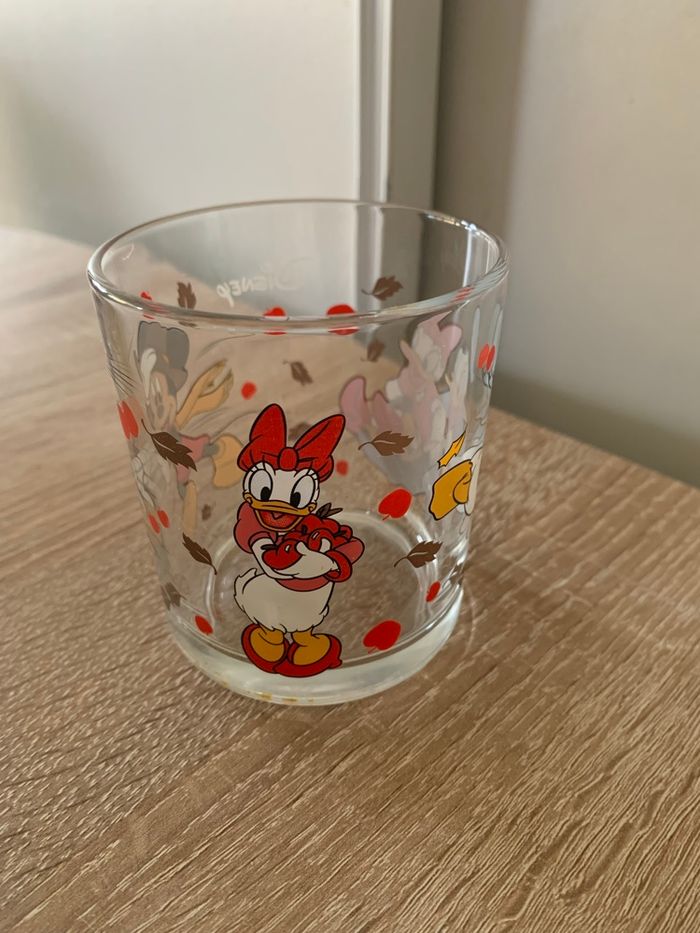 Verre Mickey et ses amis automne - photo numéro 2