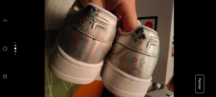 Paide de baskets sneakers femme marque Fila pointure 38 - photo numéro 8