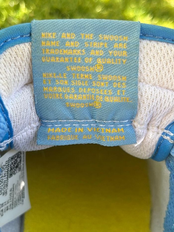 Nike Dunk Low Bleu et blanche - Taille 38 - photo numéro 9