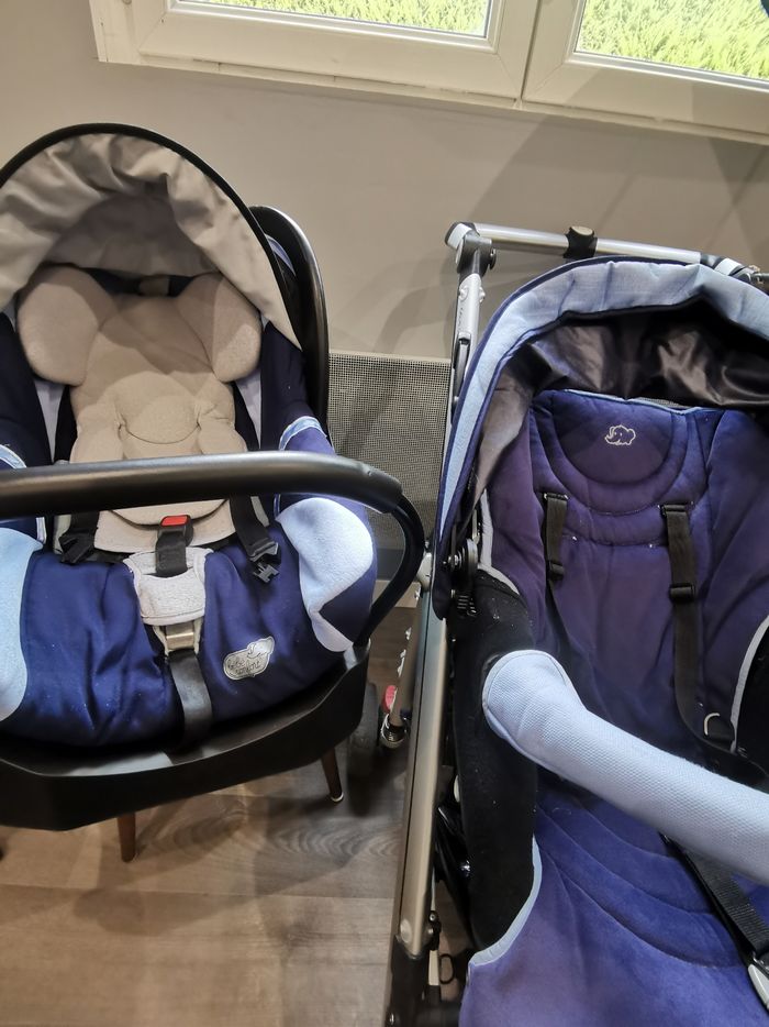 Ensemble poussette cosy et nacelle - photo numéro 6