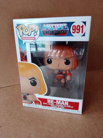Figurine funko pop 991 masters of the universe he-man neuve