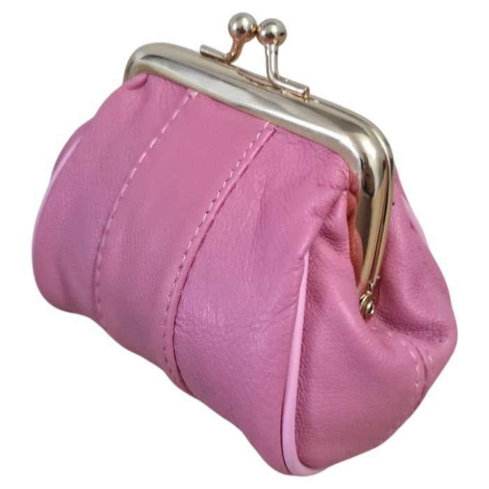 Petit porte-monnaie fermeture pression - Rose - photo numéro 3