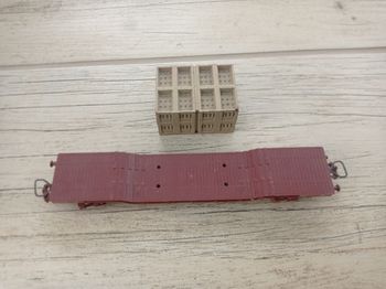 Wagon plat miniature SNCF - Jouef 420212