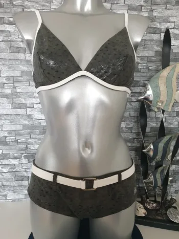 Maillot de bain sexy kaki Taille 42