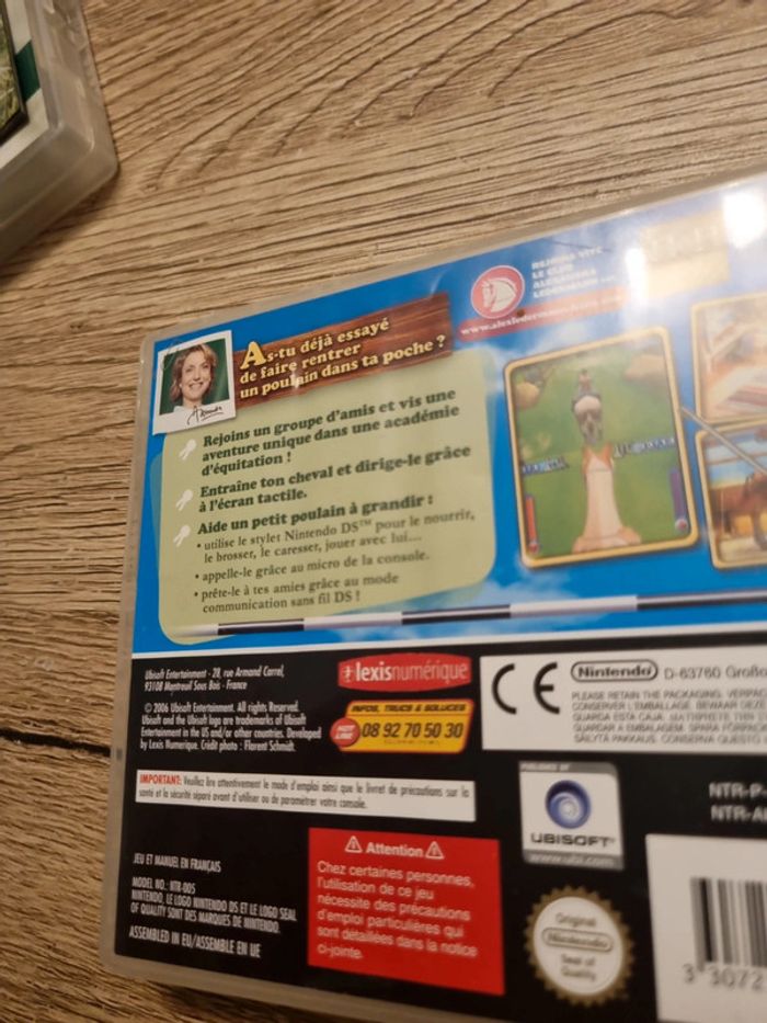 alexandra ledermann complet nintendo ds jeu avec notice - photo numéro 3