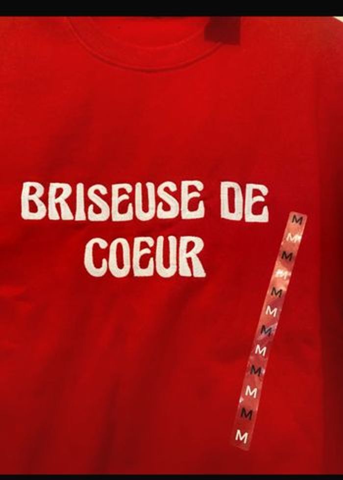 Sweat court undiz Rouge taille M neuf - photo numéro 4