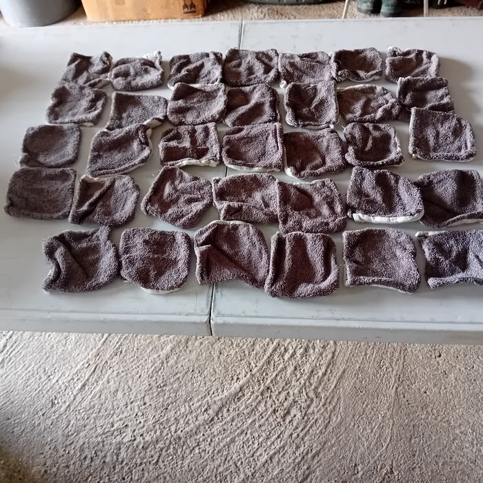 lot de 34 petits gants de toilette - photo numéro 2