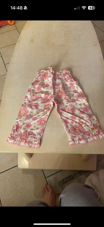 Pantalon fleurie 18 mois