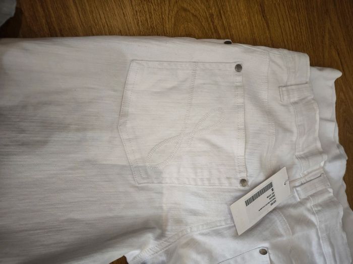Jeans grossesse taille L(40) neuf fragile - photo numéro 4