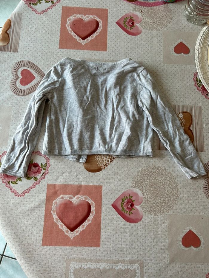 Gilet gris Kiabi - photo numéro 2